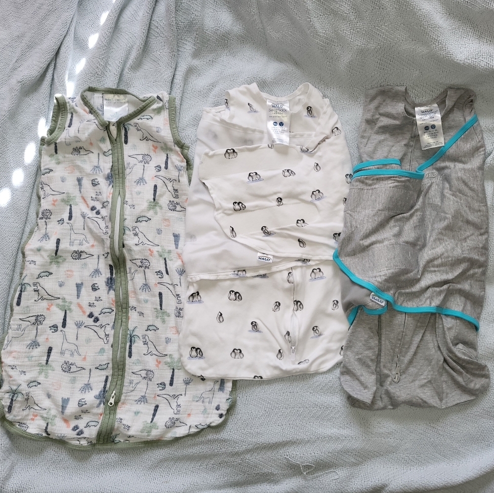 Sleep Sacks Bundle Halo & Aiden/Anais (3)